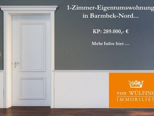 Wohnung zum Kauf 289.000 € 1 Zimmer 43 m² Barmbek-Nord Nord 22305