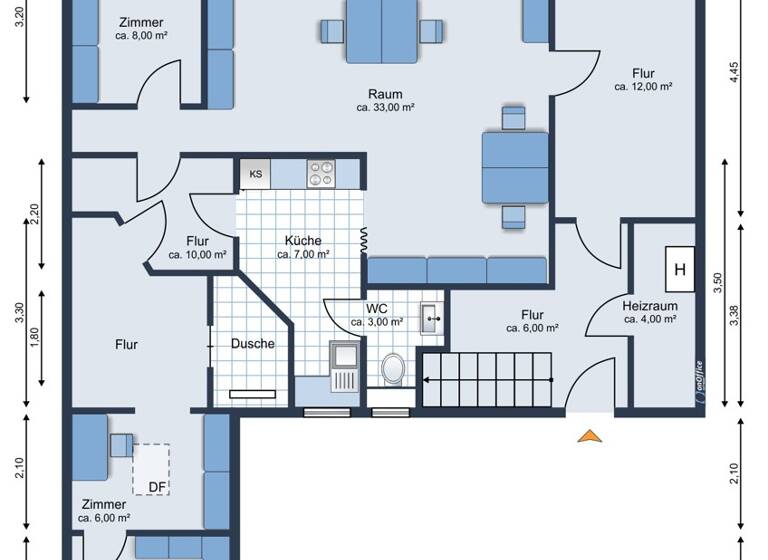 Mehrfamilienhaus zum Kauf provisionsfrei 129.000 € 7 Zimmer 114 m² 158 m² Grundstück Gützkow 17506