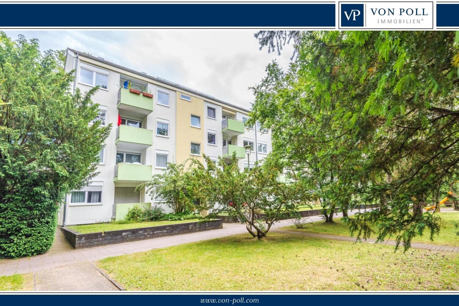 Wohnung zum Kauf 280.000 € 3 Zimmer 74 m²<br/>Wohnfläche 3.<br/>Geschoss Waldstadt - Waldlage Karlsruhe / Waldstadt 76139