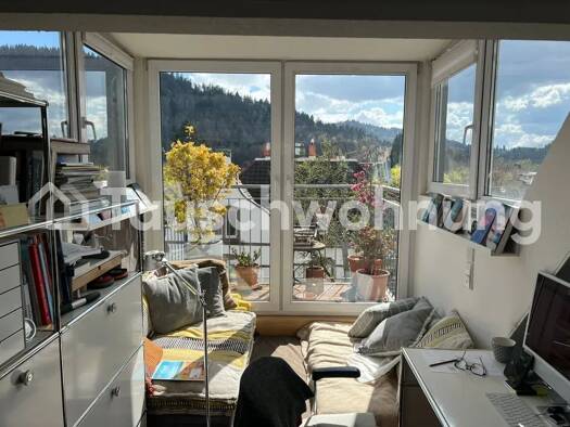 Wohnung zur Miete Tauschwohnung 950 € 1,5 Zimmer 55 m² 4. Geschoss Oberau Freiburg im Breisgau 79102