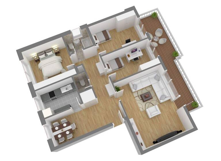 Wohnung zum Kauf 325.000 € 4 Zimmer 94,3 m² 2. Geschoss Rahlstedt Hamburg 22149