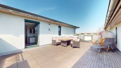 Wohnung zur Miete 1.750 € 3 Zimmer 88 m² Dachgeschoss frei ab sofort Kalbach-Riedberg Frankfurt am Main 60438
