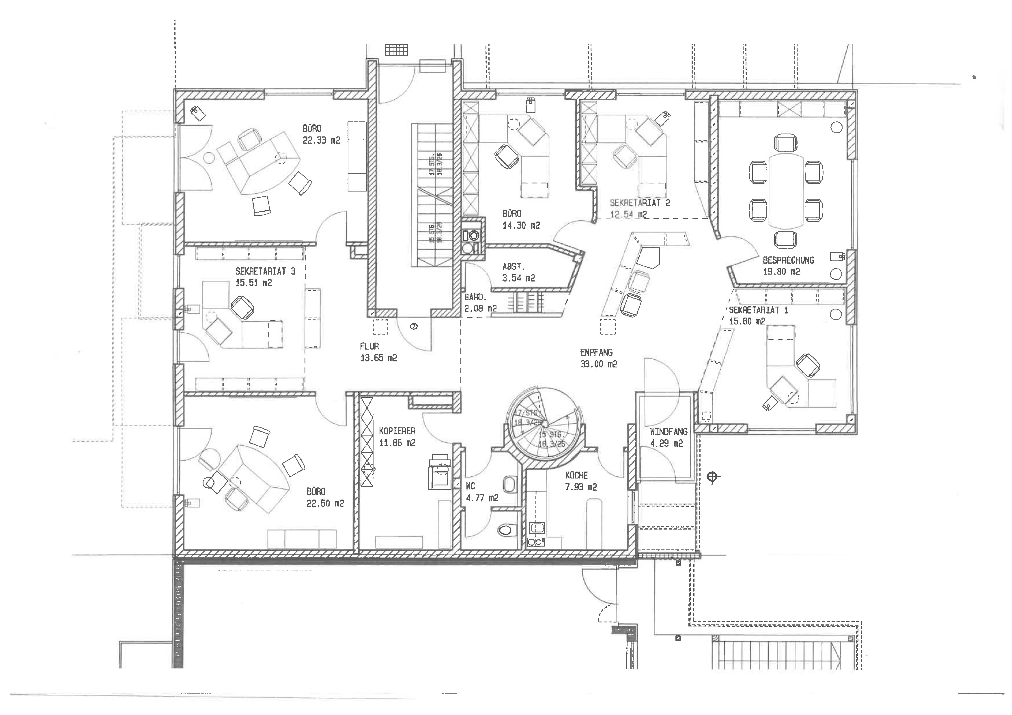 Büro-/Praxisfläche zum Kauf 1.670.000 € 310,7 m²<br/>Bürofläche Waldtrudering München 81827