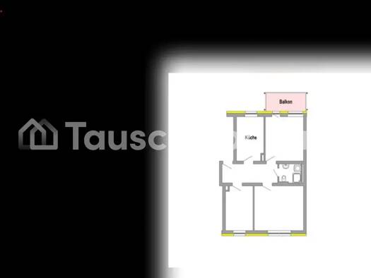 Wohnung zur Miete Tauschwohnung 500 € 3 Zimmer 67 m² 1. Geschoss Innenstadt Osnabrück 49074
