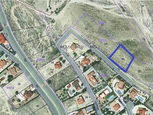 Grundstück zum Kauf provisionsfrei 84.000 € 1.200 m² Grundstück Mutxamel 03110