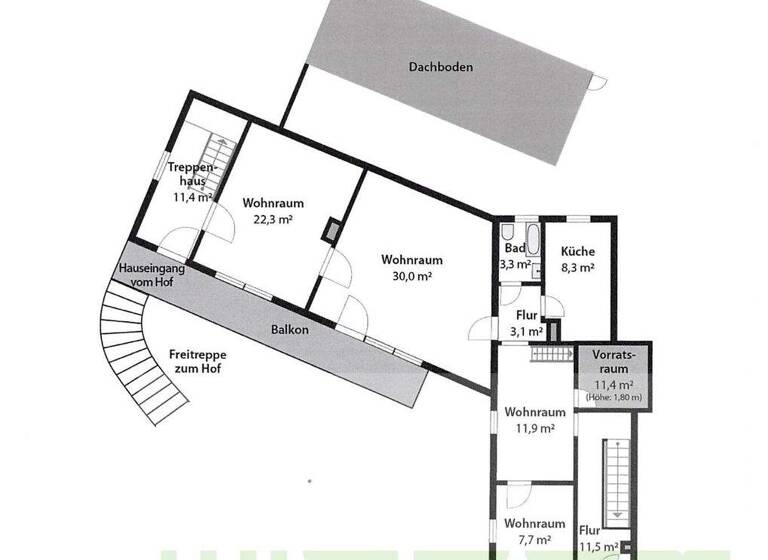 Mehrfamilienhaus zum Kauf 89.000 € 12 Zimmer 264 m² 743 m² Grundstück Allershausen Uslar / Ahlbershausen 37170