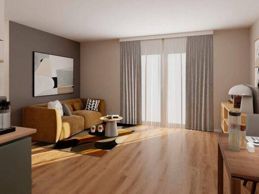 Wohnung zum Kauf - Neubau provisionsfrei 399.900 € 3 Zimmer 67,3 m² 2. Geschoss frei ab 01.12.2027 Lilli-Marx-Straße 26 Benrath Düsseldorf 40597