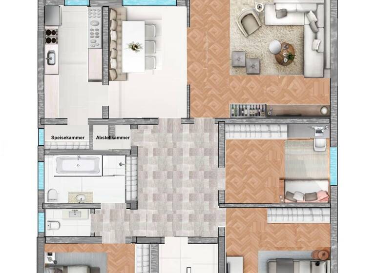 Mehrfamilienhaus zum Kauf 657.000 € 10 Zimmer 274,4 m² 653 m² Grundstück frei ab sofort Stettfeld Ubstadt-Weiher 76698