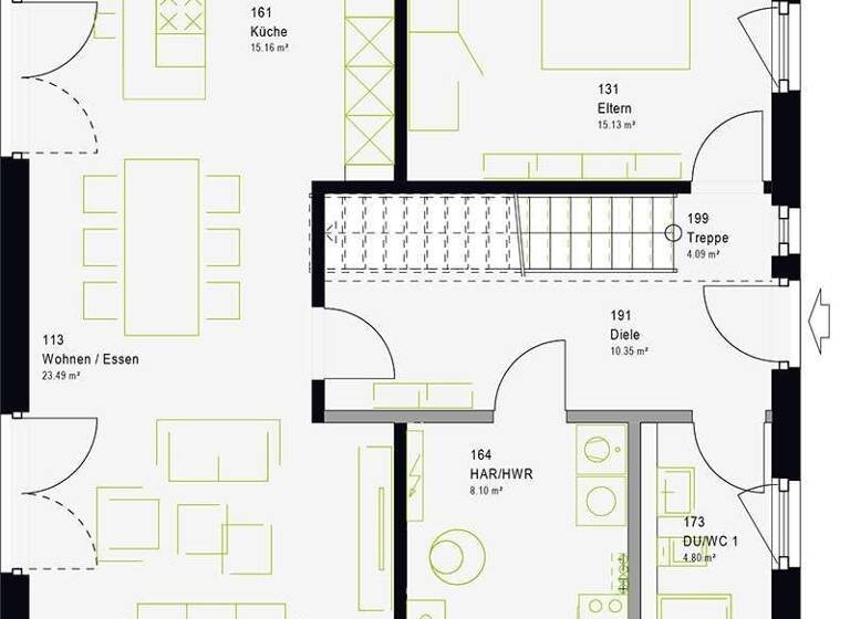 Einfamilienhaus zum Kauf provisionsfrei 267.832 € 5 Zimmer 162 m²<br/>Wohnfläche 615 m²<br/>Grundstück Döringstadt Ebensfeld 96250