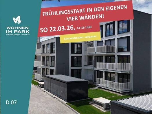 Wohnung zum Kauf - Neubau provisionsfrei 399.900 € 2 Zimmer 76,8 m² 1. Geschoss Am Simontalgraben 23 Langenau 89129