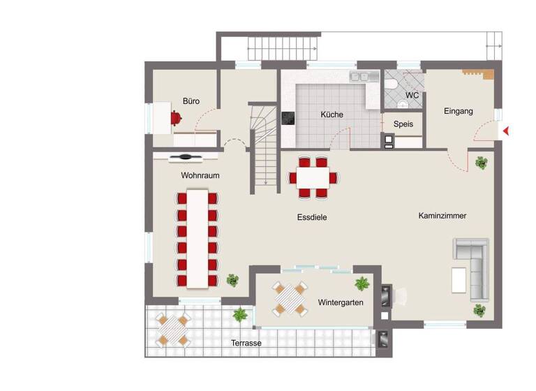Einfamilienhaus zum Kauf 780.000 € 7 Zimmer 189 m² 1.332 m² Grundstück Waldbüttelbrunn 97297