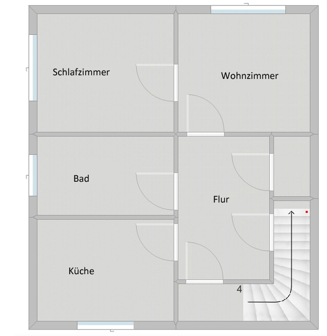 Wohnung zur Miete 675 € 2 Zimmer 56 m²<br/>Wohnfläche EG<br/>Geschoss 01.02.2025<br/>Verfügbarkeit Esmarkstr. 1 b Satrup Mittelangeln 24986