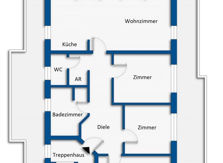 Penthouse zum Kauf 807.000 € 4 Zimmer 140,6 m² 2. Geschoss Niederschönhausen Berlin 13156