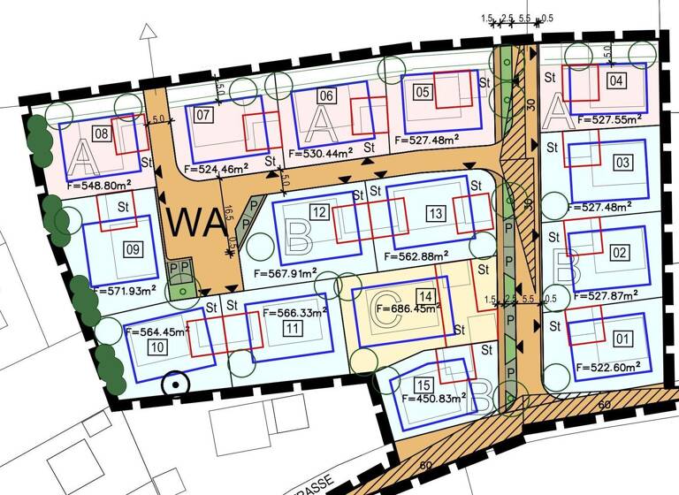 Grundstück zum Kauf 234.500 € 522,6 m² Grundstück Tüßling 84577