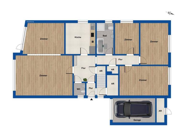 Bungalow zum Kauf 265.000 € 4 Zimmer 135 m² 593 m² Grundstück Bad Bederkesa Geestland 27624