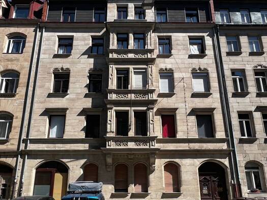 Wohnung zur Miete 810 € 3 Zimmer 70 m² Geschoss 2/5 frei ab sofort Simonstraße 13 Südstadt Fürth 90763