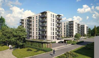 Wohnung zum Kauf - Neubau provisionsfrei 284.900 € 3 Zimmer 77 m² 1. Geschoss frei ab 01.12.2025 Kleiner Warnowdamm 1e Groß Klein Rostock 18109