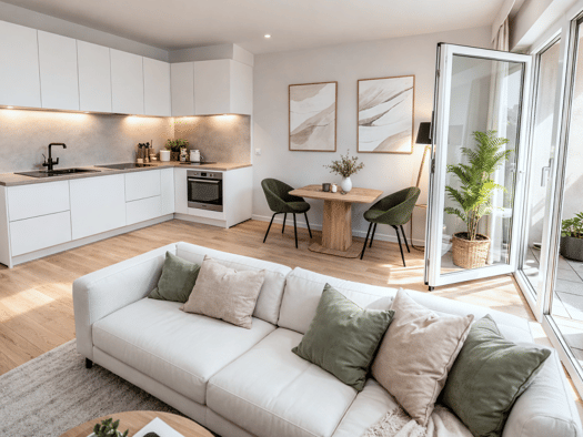 Terrassenwohnung zum Kauf - Neubau provisionsfrei 429.000 € 2 Zimmer 57,2 m² EG Alemannenstraße 11 Holzgerlingen 71088