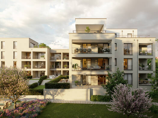 Wohnung zum Kauf - Neubau 356.000 € 2 Zimmer 52,1 m² 1. Geschoss Häldenstraße 2/1 - 2/2 Tamm 71732