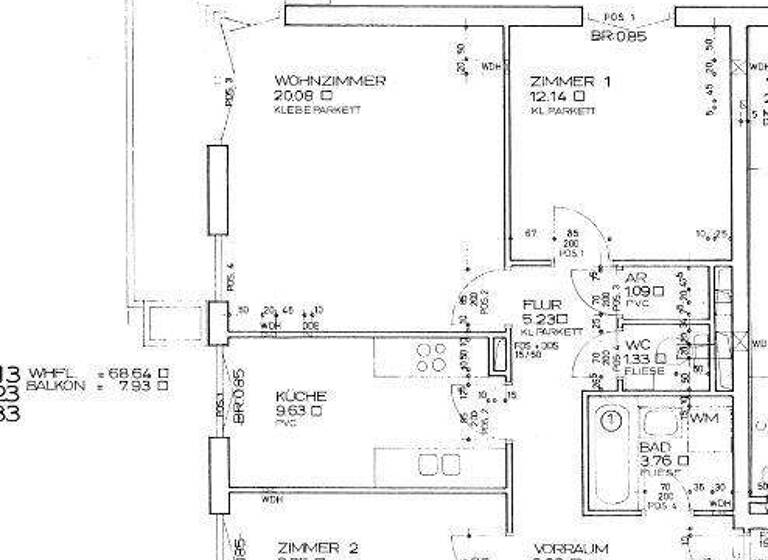 Wohnung zum Kauf 380.000 € 3 Zimmer 68,6 m² 2. Geschoss Salzburg 5020