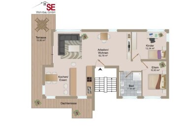 Wohnung zum Kauf provisionsfrei 488.520 € 3 Zimmer 96,1 m² 2. Geschoss Hoher Garten 6 Rindelbach Ellwangen (Jagst) 73479