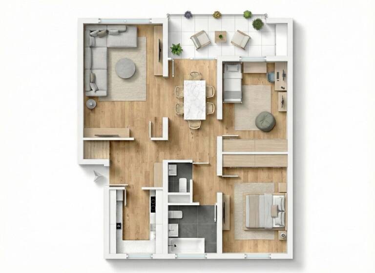 Wohnung zum Kauf provisionsfrei 329.000 € 3,5 Zimmer 83 m² 1. Geschoss Ravensburgerstraße 134 Wiblingen Ulm 89079