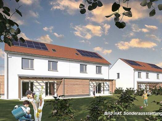 Reihenmittelhaus zur Miete 1.239 € 109,3 m² Hans-Heinz-Dum-Straße 1 Karlstein/Th. 3822