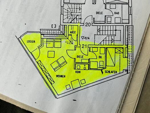 Wohnung zur Miete 450 € 1 Zimmer 40 m² Geschoss 2/3 frei ab 01.10.2026 Neustadt-Stadt Neustadt an der Weinstraße 67433