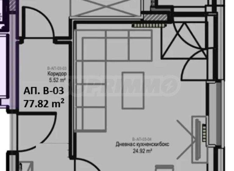 Studio zum Kauf 155.058 € 2 Zimmer 80,6 m² Sofia
