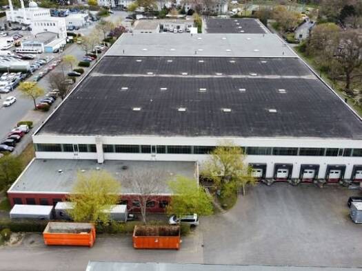 Lagerhalle zur Miete 4,50 € 2.500 m² Lagerfläche teilbar ab 1.300 m² - Darmstadt 64293