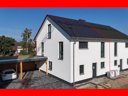 Doppelhaushälfte zum Kauf - Erstbezug provisionsfrei 499.000 € 5 Zimmer 161 m² 312 m² Grundstück Sorsum Hildesheim 31139