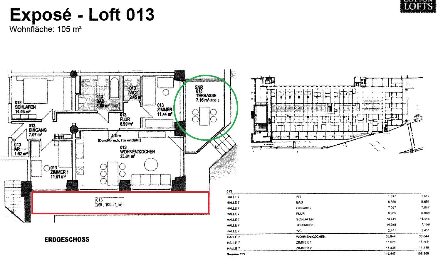 Terrassenwohnung zum Kauf 370.000 € 4 Zimmer 105,3 m²<br/>Wohnfläche EG<br/>Geschoss ab sofort<br/>Verfügbarkeit Trettlachstr. 1A Forchheim Forchheim 91301