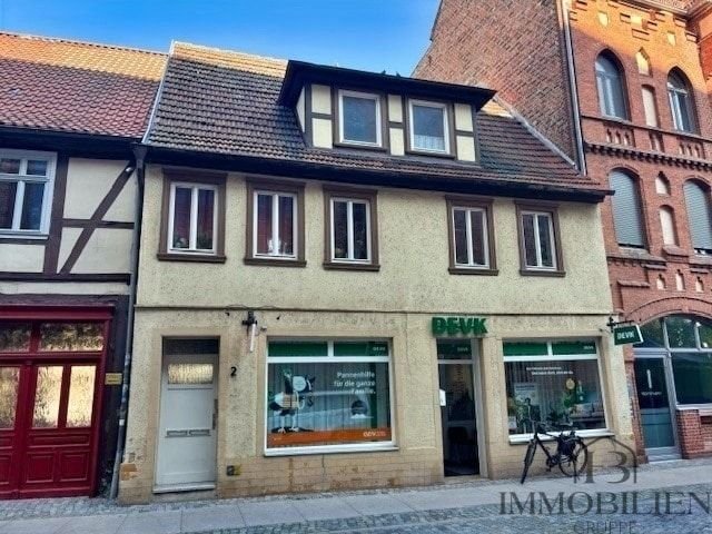 Wohnung zur Miete 330 € 2 Zimmer 44 m²<br/>Wohnfläche 2.<br/>Geschoss ab sofort<br/>Verfügbarkeit Kornmarkt 2 Stendal Stendal 39576