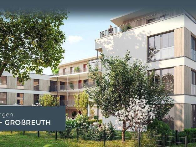 Terrassenwohnung zum Kauf - Neubau provisionsfrei 865.950 € 4 Zimmer 102 m² EG frei ab sofort Großreuther Straße 165 Großreuth h d Veste Nürnberg 90425
