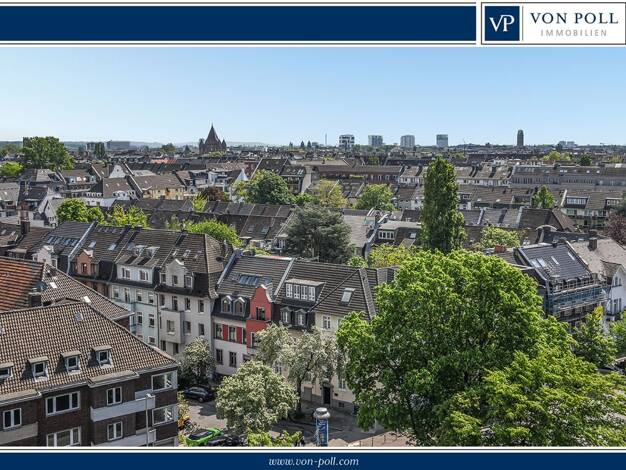 Wohnung zum Kauf 319.000 € 2 Zimmer 65,5 m² 10. Geschoss Golzheim Stadtbezirk 1 40474