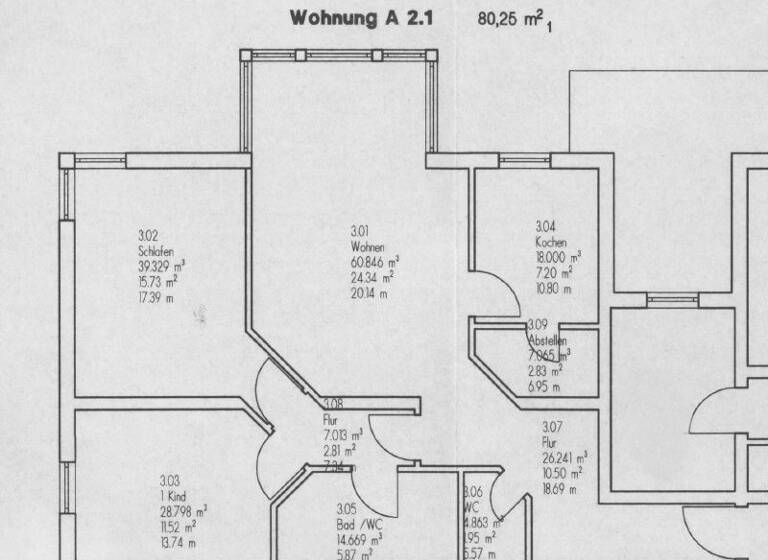 Wohnung zum Kauf 105.000 € 3 Zimmer 80,3 m² Tabarz 99891