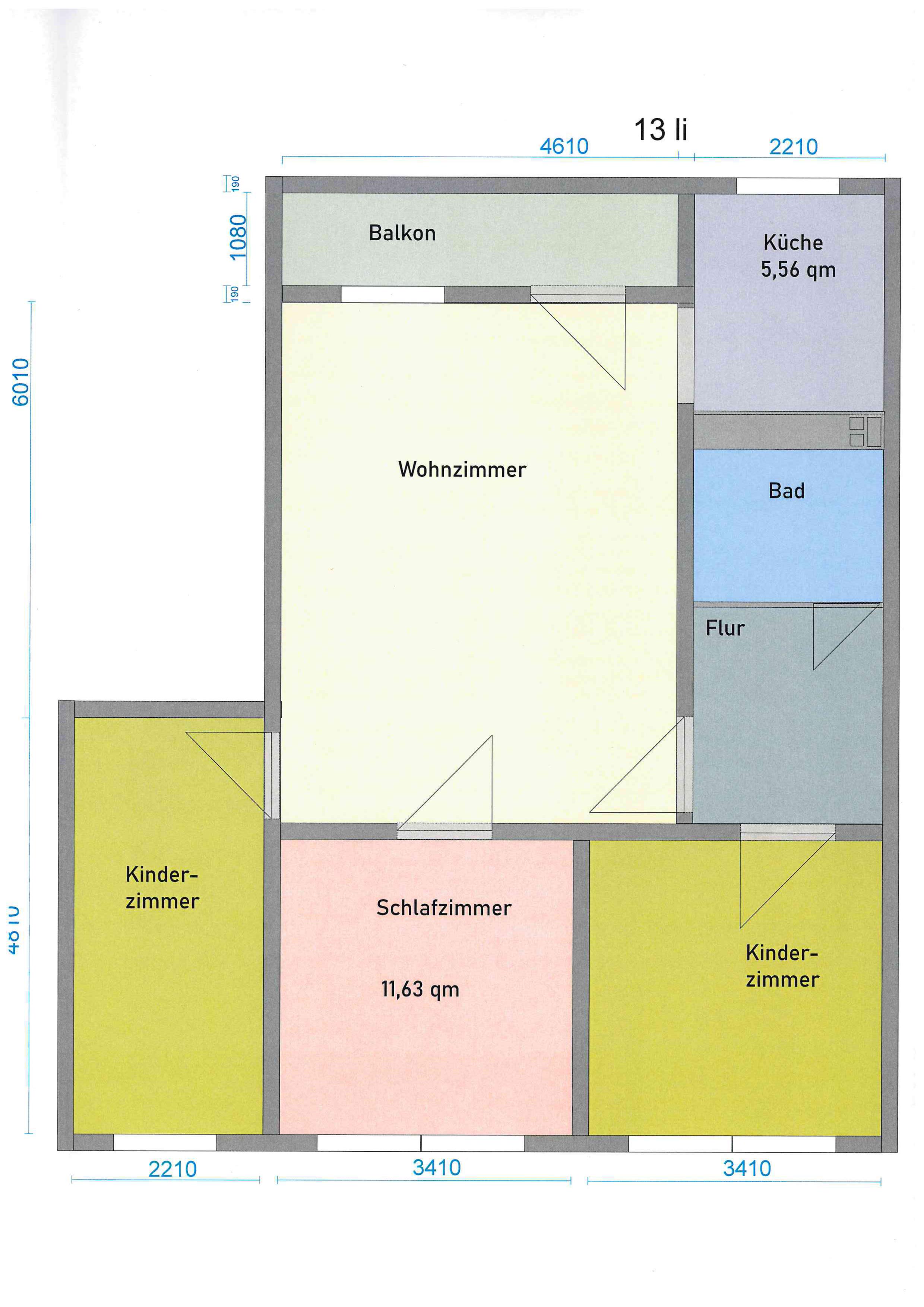 Wohnung zur Miete 448 € 4 Zimmer 80 m²<br/>Wohnfläche 4.<br/>Geschoss ab sofort<br/>Verfügbarkeit Max-Wenzel-Straße 25 Ehrenfriedersdorf 09427