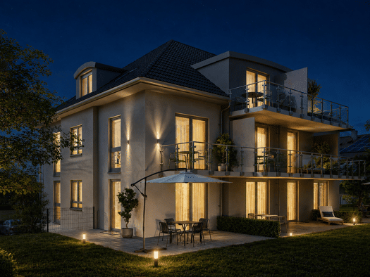 Terrassenwohnung zum Kauf - Erstbezug provisionsfrei 175.000 € 1,5 Zimmer 43 m² Roding Roding 93426