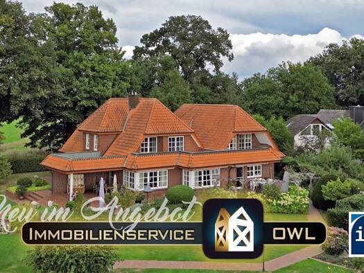 Haus zum Kauf 1.050.000 € 10 Zimmer 347 m² 2.671 m² Grundstück frei ab sofort Obernbeck Löhne 32584