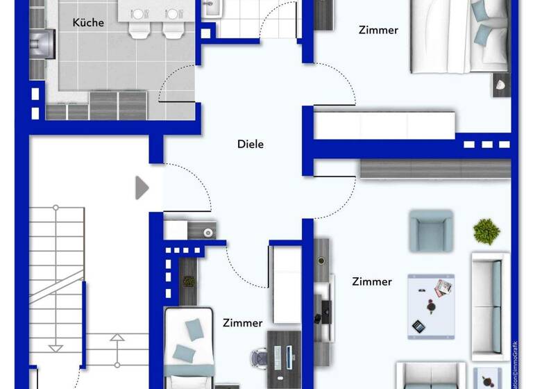 Wohnung zum Kauf 129.900 € 3 Zimmer 80 m² Kempener Feld/Baakeshof Krefeld 47803
