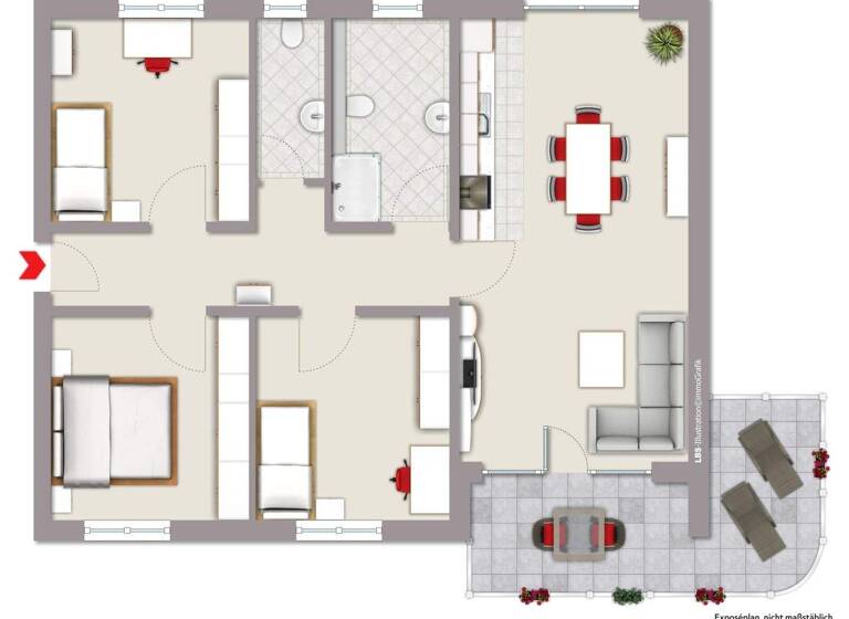 Wohnung zum Kauf - Erstbezug provisionsfrei 345.000 € 4 Zimmer 97 m² Büttenberg Ennepetal 58256