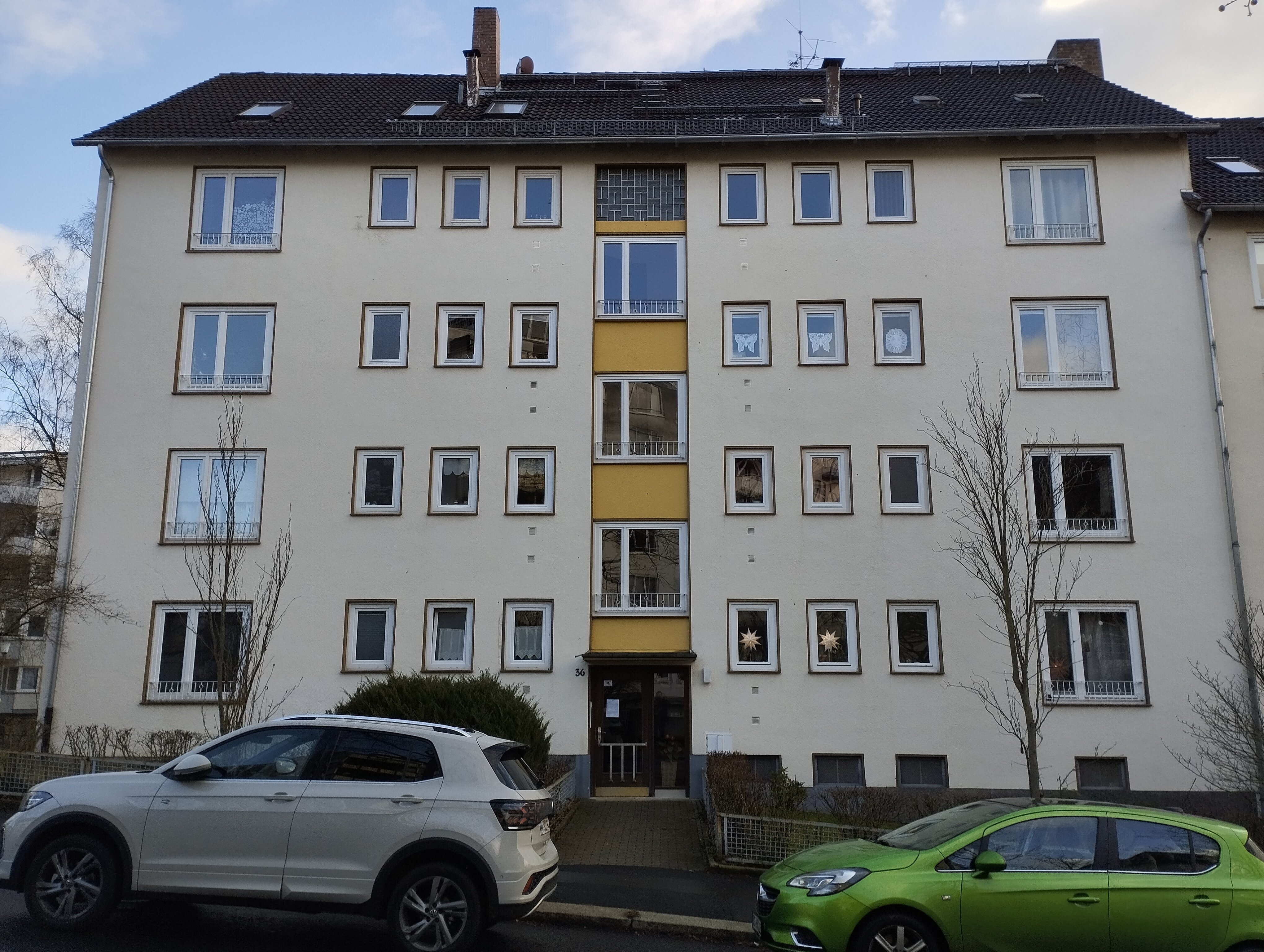 Wohnung zur Miete 745 € 2,5 Zimmer 75 m²<br/>Wohnfläche 4.<br/>Geschoss ab sofort<br/>Verfügbarkeit Pestalozzistraße 36 Vorderer Westen Kassel 34119