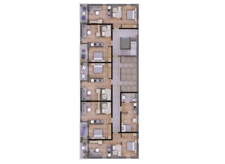 Studio zum Kauf provisionsfrei 169.900 € 1 Zimmer 24,4 m² 2. Geschoss Schlesische Straße 107 Straubing 94315