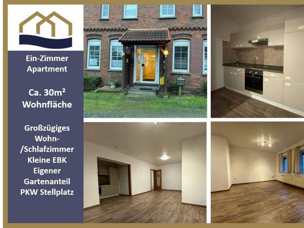 Studio zum Kauf 39.000 € 1 Zimmer 30 m² EG Bäderstraße 154 Whg. 5 Sehestedt Jade 26349