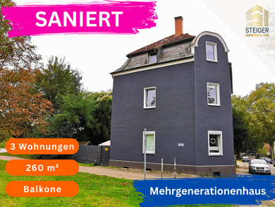 Mehrfamilienhaus zum Kauf 432.000 € 10 Zimmer 255 m² 499 m² Grundstück Sodingen - Süd Herne 44627