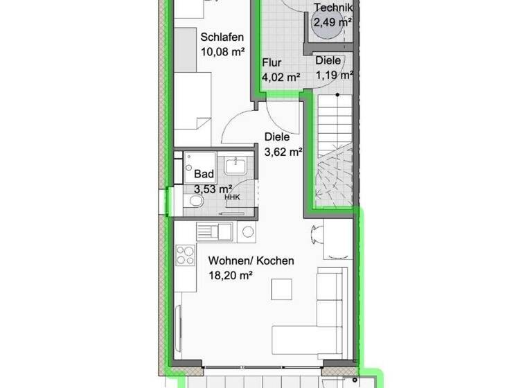 Wohnung zum Kauf 167.460 € 2 Zimmer 40,4 m² Wallertheim 55578