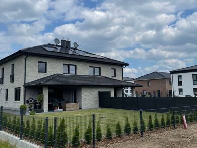 Doppelhaushälfte zur Miete 1.400 € 4 Zimmer 139 m² 375 m² Grundstück frei ab sofort Lauenbrücker Straße Helvesiek Helvesiek 27389