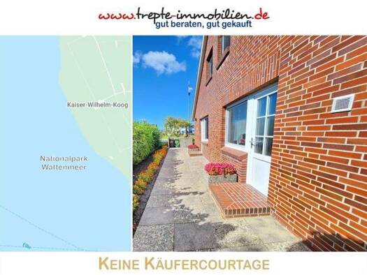 Mehrfamilienhaus zum Kauf provisionsfrei 389.000 € 13 Zimmer 273 m² 1.200 m² Grundstück frei ab 01.01.2026 Kaiser-Wilhelm-Koog 25709