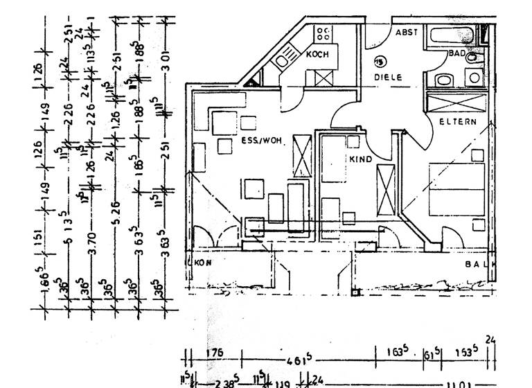 Wohnung zum Kauf 3 Zimmer 62,8 m²<br/>Wohnfläche 3.<br/>Geschoss Tannheim Tannheim 88459