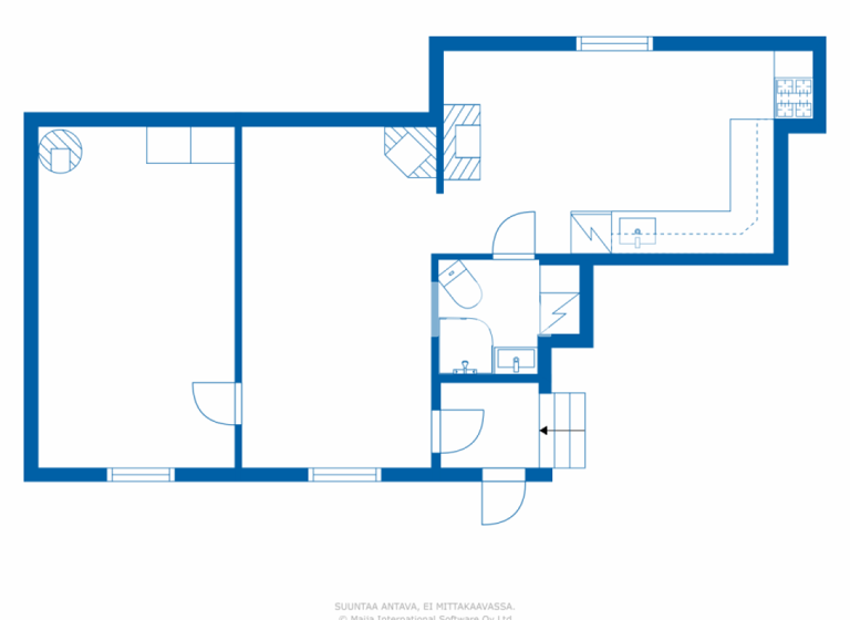 Studio zum Kauf 216.000 € 2 Zimmer 55 m² 2. Geschoss Kirkkokatu 14 Porvoo 06100